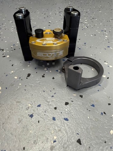 Scott steering stabilizer - steering,